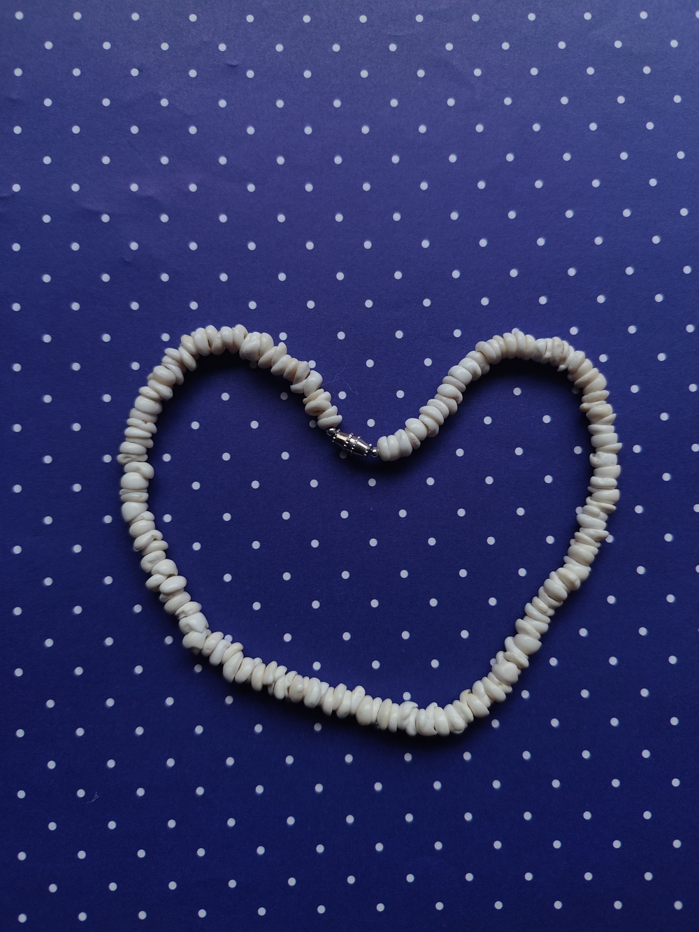 4/$50⭐️White Shell Bead Necklace - Picture 2 of 5
